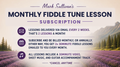 Monthly Fiddle Tune Lesson Subscription